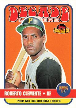 2001 Topps American Pie - Decade Leaders #DL6 Roberto Clemente Front