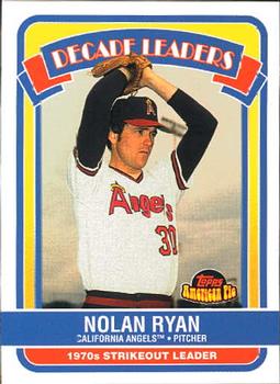 2001 Topps American Pie - Decade Leaders #DL7 Nolan Ryan Front