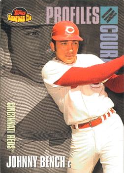 2001 Topps American Pie - Profiles in Courage #PIC17 Johnny Bench  Front
