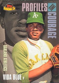 2001 Topps American Pie - Profiles in Courage #PIC18 Vida Blue  Front