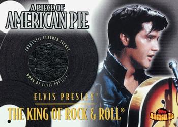 2001 Topps American Pie - Relics #PAPM3 Elvis Presley Front