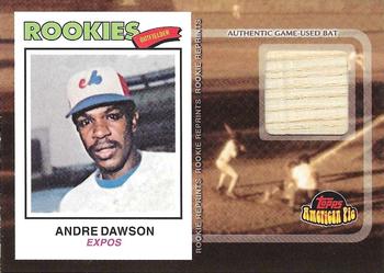 2001 Topps American Pie - Rookie Reprint Relics #BBRR-AD Andre Dawson Front