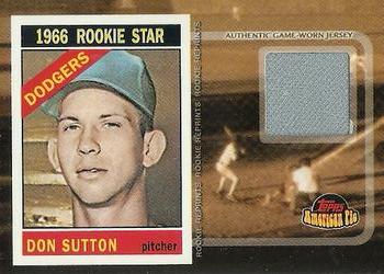 2001 Topps American Pie - Rookie Reprint Relics #BBRR-DS Don Sutton Front