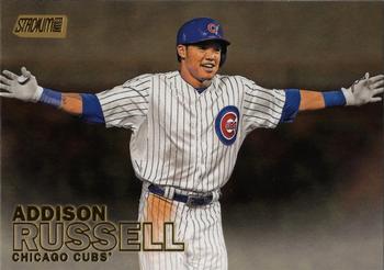 2016 Stadium Club - Gold Foil #9 Addison Russell Front