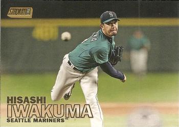 2016 Stadium Club - Gold Foil #195 Hisashi Iwakuma Front