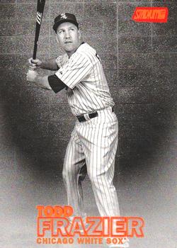 2016 Stadium Club - Black and White Foil #11 Todd Frazier Front