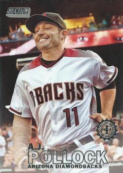 2016 Stadium Club - First Day Issue #264 A.J. Pollock Front