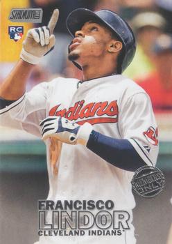 2016 Stadium Club - Members Only #42 Francisco Lindor Front