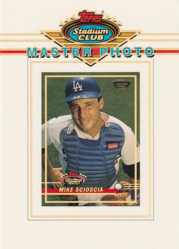 1993 Stadium Club - Master Photos Members Only #NNO Mike Scioscia Front