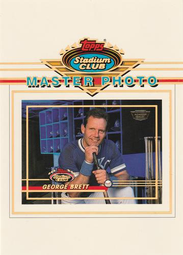 1993 Stadium Club - Master Photos Members Only #NNO George Brett Front