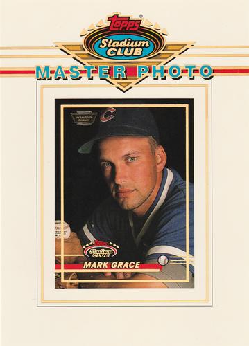 1993 Stadium Club - Master Photos Members Only #NNO Mark Grace Front