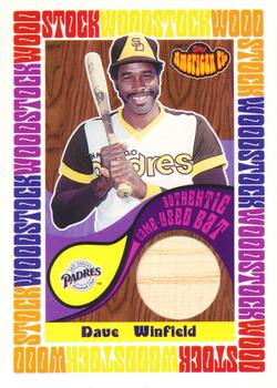 2001 Topps American Pie - Woodstock Relics #BBWM-DW Dave Winfield Front