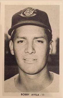 1956 Prize Frankies Cleveland Indians #11 Bobby Avila Front