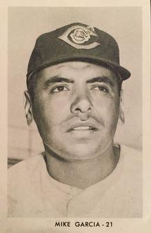 1956 Prize Frankies Cleveland Indians #21 Mike Garcia Front