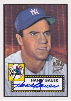 2001 Topps Archives - Autographs #TAA2 Hank Bauer Front