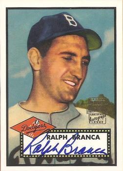 2001 Topps Archives - Autographs #TAA4 Ralph Branca Front