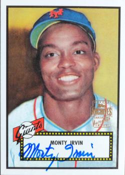 2001 Topps Archives - Autographs #TAA11 Monte Irvin Front