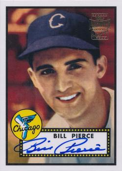 2001 Topps Archives - Autographs #TAA20 Billy Pierce Front