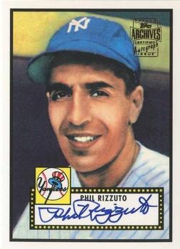2001 Topps Archives - Autographs #TAA21 Phil Rizzuto Front