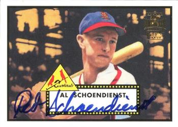 2001 Topps Archives - Autographs #TAA26 Red Schoendienst Front