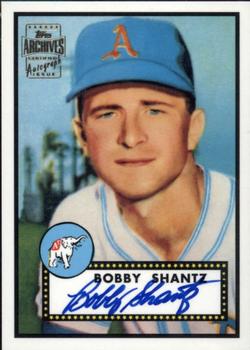 2001 Topps Archives - Autographs #TAA27 Bobby Shantz Front