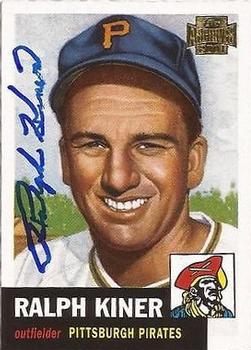 2001 Topps Archives - Autographs #TAA38 Ralph Kiner Front