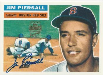 2001 Topps Archives - Autographs #TAA49 Jim Piersall Front