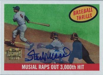 2001 Topps Archives - Autographs #TAA59 Stan Musial Front