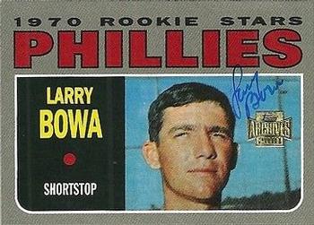 2001 Topps Archives - Autographs #TAA60 Larry Bowa Front