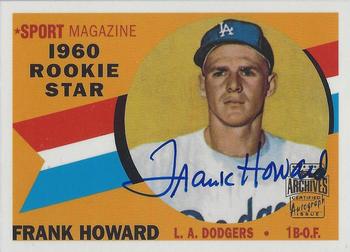 2001 Topps Archives - Autographs #TAA65 Frank Howard Front