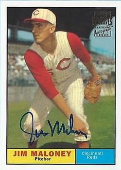 2001 Topps Archives - Autographs #TAA71 Jim Maloney Front