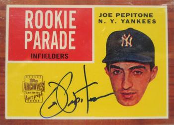2001 Topps Archives - Autographs #TAA79 Joe Pepitone Front