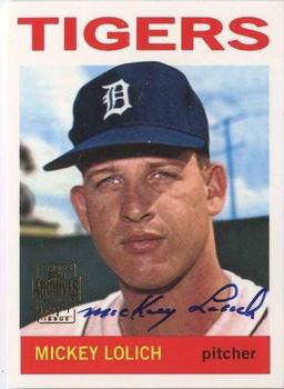 2001 Topps Archives - Autographs #TAA89 Mickey Lolich Front