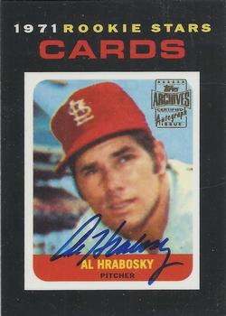 2001 Topps Archives - Autographs #TAA128 Al Hrabosky Front