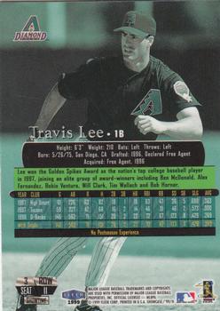 1999 Flair Showcase #11 Travis Lee Back