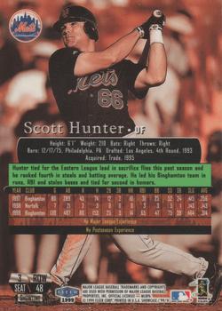 1999 Flair Showcase #48 Scott Hunter Back