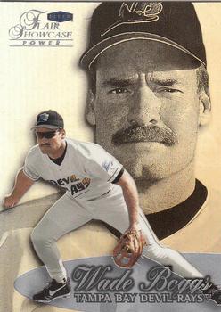 1999 Flair Showcase #128 Wade Boggs Front