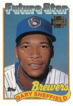 2001 Topps - Future Archives Rookie Reprints #15 Gary Sheffield Front