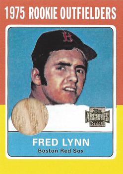 2001 Topps Archives - Rookie Reprint Bat Relics #TARR3 Fred Lynn  Front