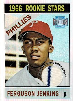 2001 Topps Archives Reserve - Rookie Reprint Relics #ARR5 Fergie Jenkins Front