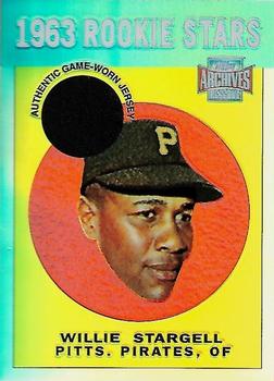 2001 Topps Archives Reserve - Rookie Reprint Relics #ARR8 Willie Stargell Front