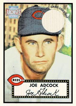2001 Topps Archives Reserve - Rookie Reprint Relics #ARR35 Joe Adcock Front
