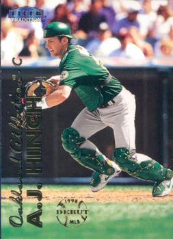 1999 Fleer Tradition #166 A.J. Hinch Front