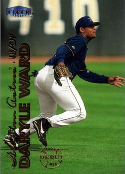 1999 Fleer Tradition #244 Daryle Ward Front