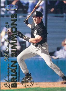 1999 Fleer Tradition #229 Brian Simmons Front