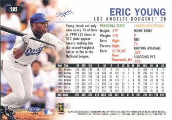 1999 Fleer Tradition #282 Eric Young Back