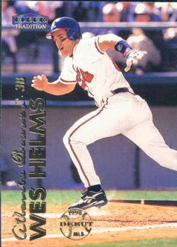 1999 Fleer Tradition #312 Wes Helms Front
