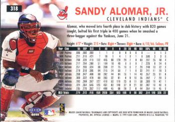 1999 Fleer Tradition #318 Sandy Alomar, Jr. Back