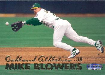 1999 Fleer Tradition #326 Mike Blowers Front