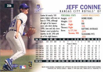 1999 Fleer Tradition #356 Jeff Conine Back